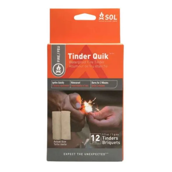 Mèches allume-feu SOL Tinder-Quik x 12
