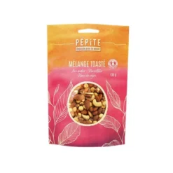 Mélange toasté - Fruits secs bio - 130 g