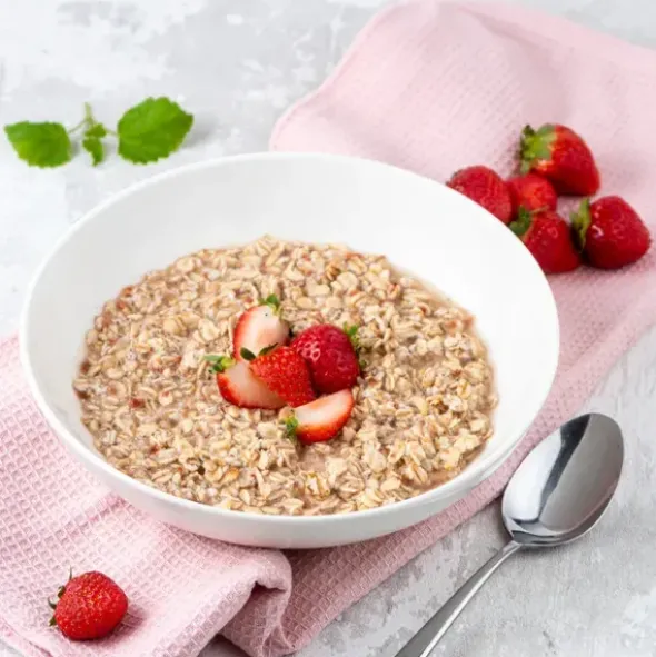 Muesli aux fraises