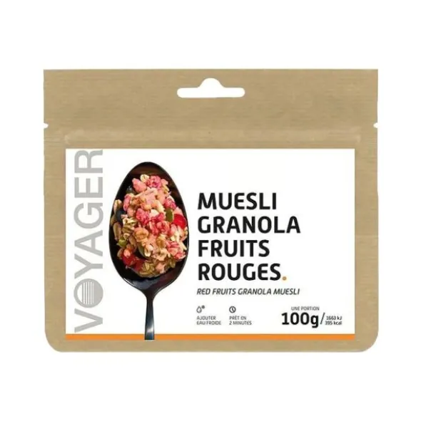 Muesli granola aux fruits rouges