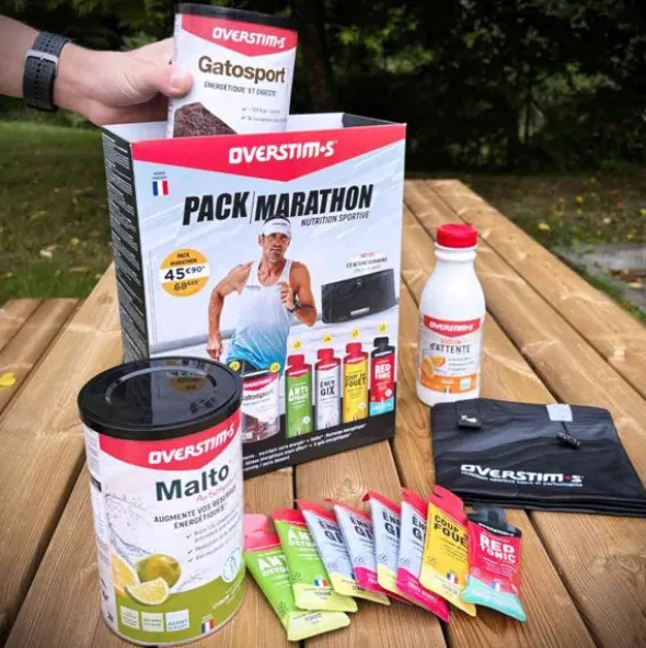Pack nutrition pour Marathon - Overstims