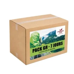 Pack Randonnée Végétarien - 7 jours - Lyophilisés et Snacks