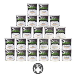 Pack Survie 3 mois - 180 repas - Stockage 25 ans