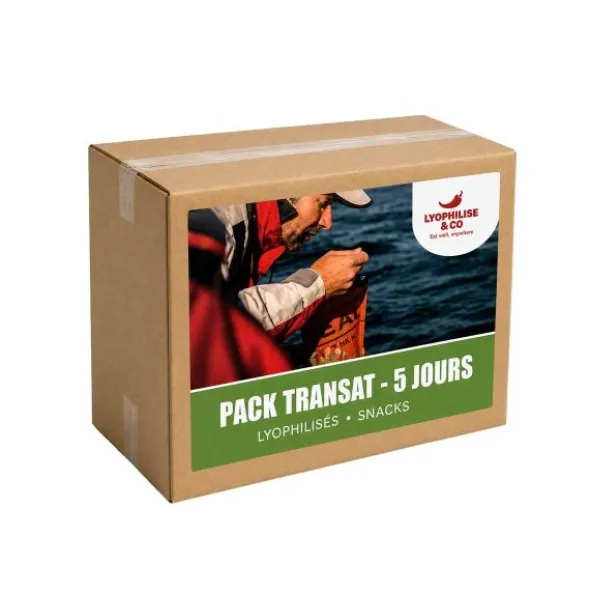 Pack Voile - 5 jours - Lyophilisés avec snacks