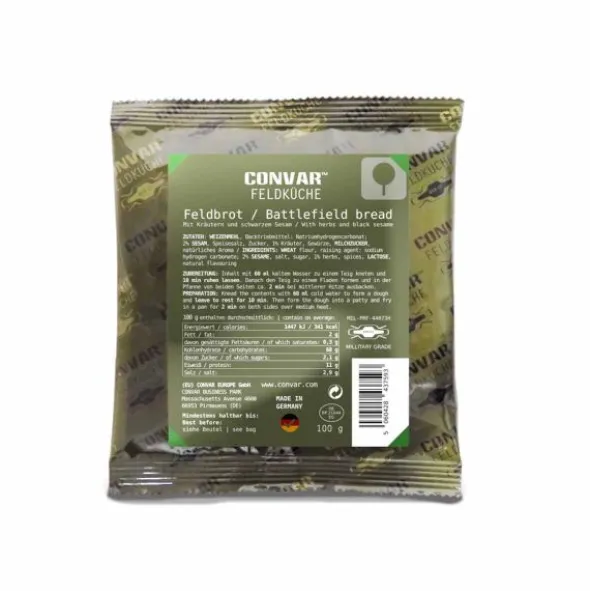 Pain aux herbes et graines de sésame noir - 10 ans