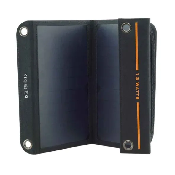 Panneau solaire + batterie externe X-Moove Solargo Trek 10000 mAh - 2 ports USB