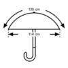 Parapluie mains libres Euroschirm Swing