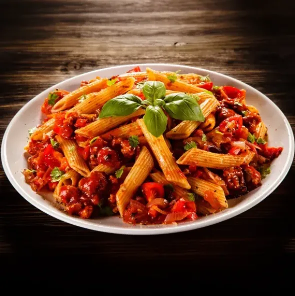 Penne à la sauce bolognaise et au parmesan - Grand format