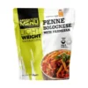 Penne à la sauce bolognaise et au parmesan