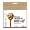Pommes de terre au jambon fumé et aux cèpes