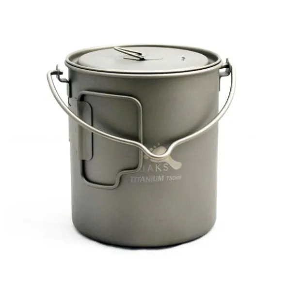 Popote en titane avec anse Toaks - 0,75 L