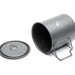 Popote en titane Toaks Ultralight avec couvercle - 0,45 L