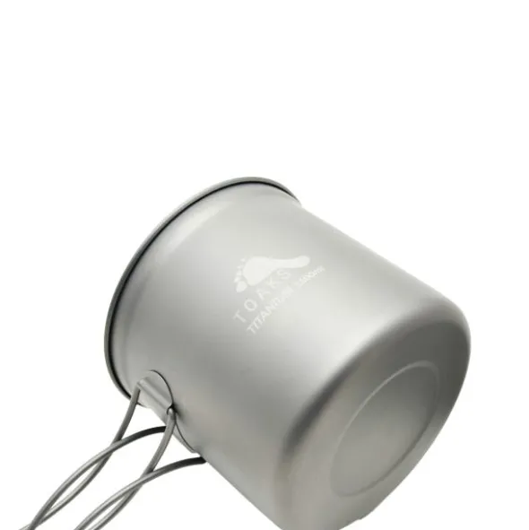 Popote et poêle en titane Toaks - 1,1 L