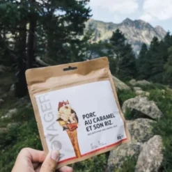 Porc au caramel et son riz