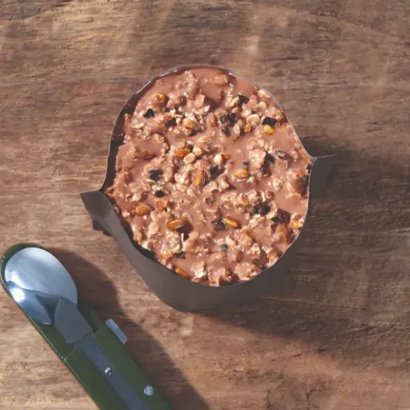 Porridge au chocolat