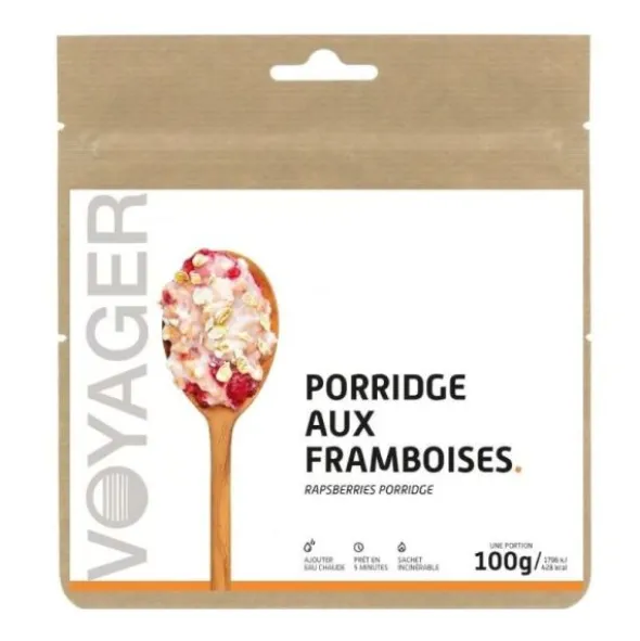 Porridge aux framboises