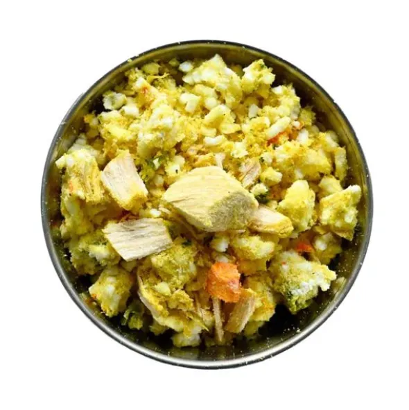 Poulet curry aux légumes et riz- Hyperprotéiné