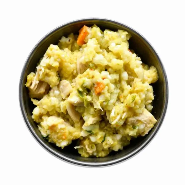 Poulet curry aux légumes et riz- Hyperprotéiné