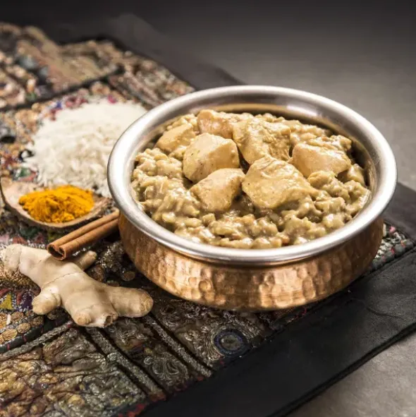 Poulet korma et son riz basmati