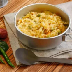 Poulet Thai au curry vert et son riz - Double portion
