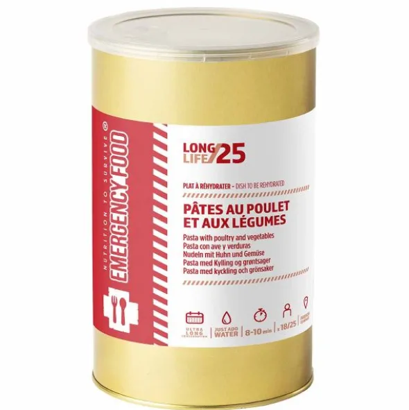Pâtes au poulet et légumes - 1800 g - 25 ans