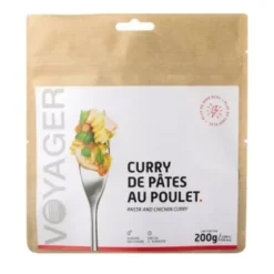 Pâtes au poulet sauce curry - Grand format