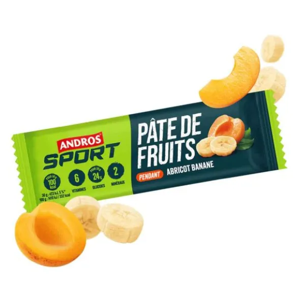 Pâtes de fruits Andros Sport - Abricot, banane