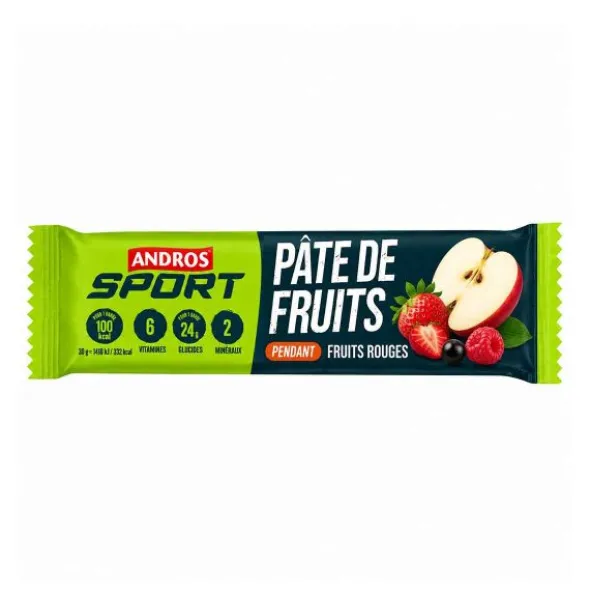 Pâtes de fruits Andros Sport - Fruits rouges
