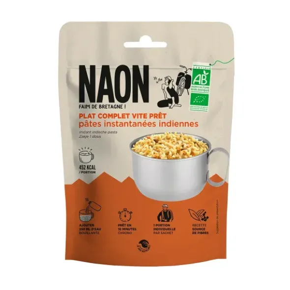 Pâtes indiennes bio