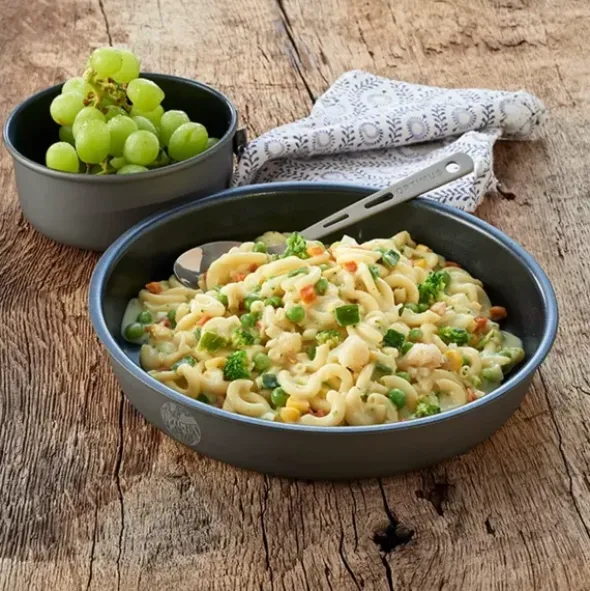 Pâtes primavera aux légumes variés