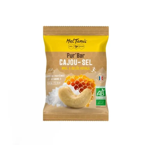 Pur'Bar salé bio Meltonic - Cajou, sel
