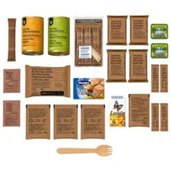 Ration militaire - Menu B Halal - 3000 Kcal