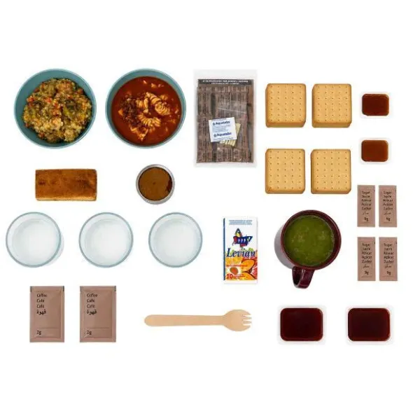 Ration militaire - Menu D Occidental - 3000 Kcal
