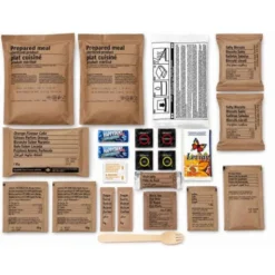 Ration MRE autochauffante 24H- Menu 2 - Boeuf, Poulet
