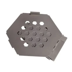 Réchaud à bois pliable Vargo Hexagon - Acier inoxydable