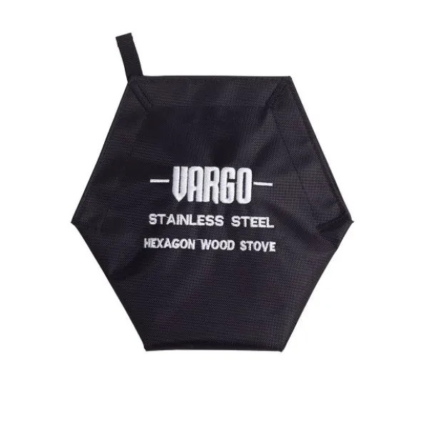 Réchaud à bois pliable Vargo Hexagon - Acier inoxydable