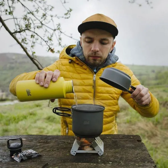 Réchaud de poche Esbit et 20 x 4 g combustibles solides