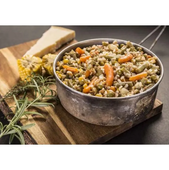 Risotto aux légumes et tofu - Autochauffant