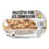 Risotto de porc aux champignons