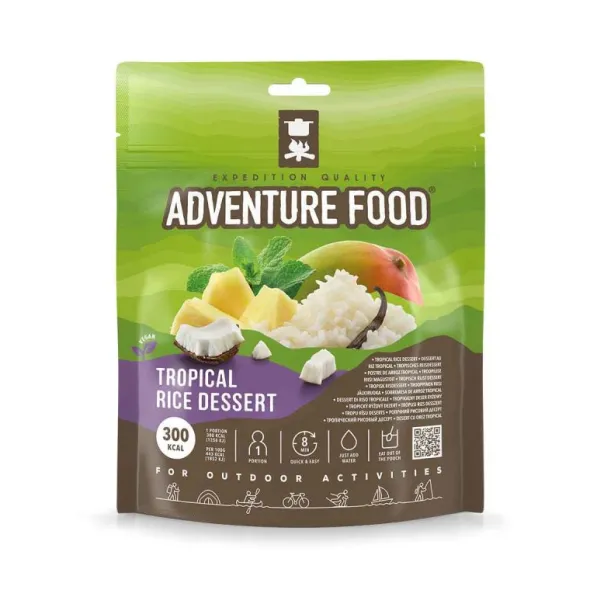 Riz au lait aux fruits tropicaux