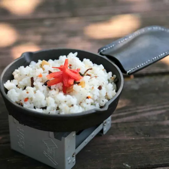Riz blanc et légumes