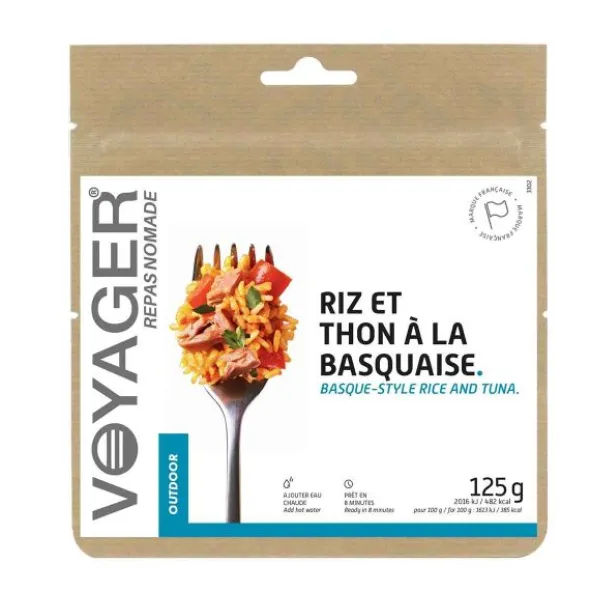 Riz et thon à la basquaise