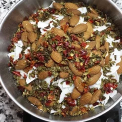 Riz jalfrezi et amandes - Grand format