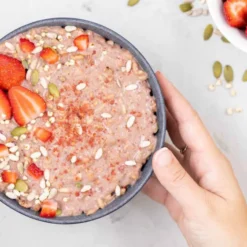 Riz soufflé à la fraise - Grand format