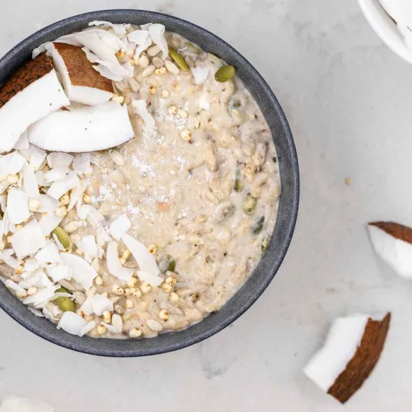 Riz soufflé à la noix de coco