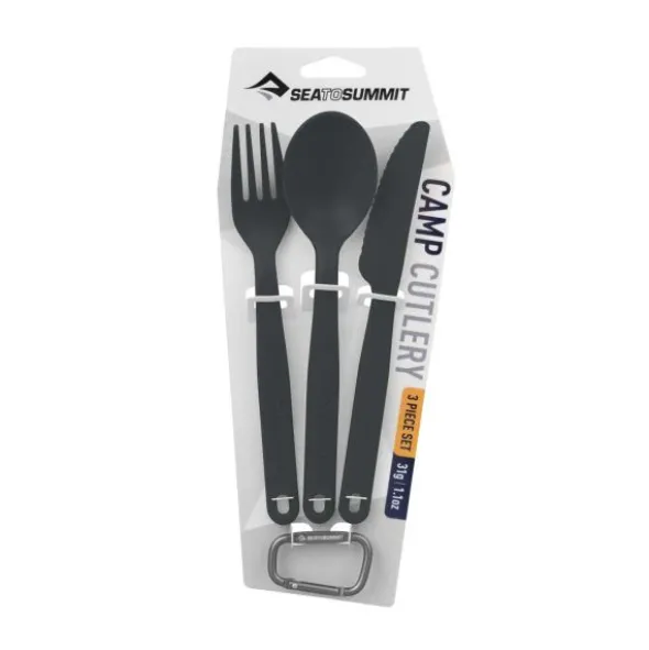 Set de 3 couverts Sea to Summit Camp Cutlery