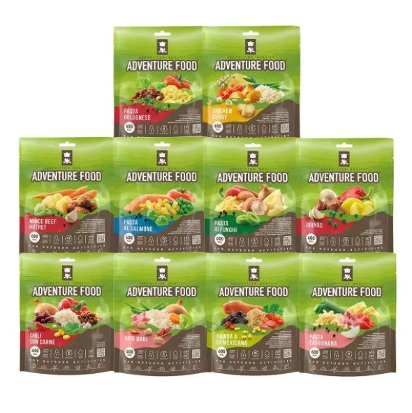 Sélection - 10 repas lyophilisés - Adventure Food