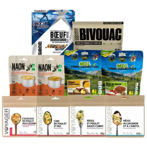 Sélection - 10 repas lyophilisés - Made in France