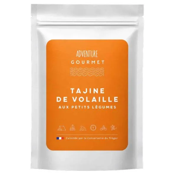 Tajine de volaille aux petits légumes