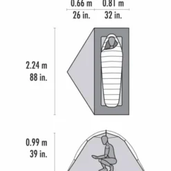Tente de randonnée MSR Hubba Hubba HD - 1 personne